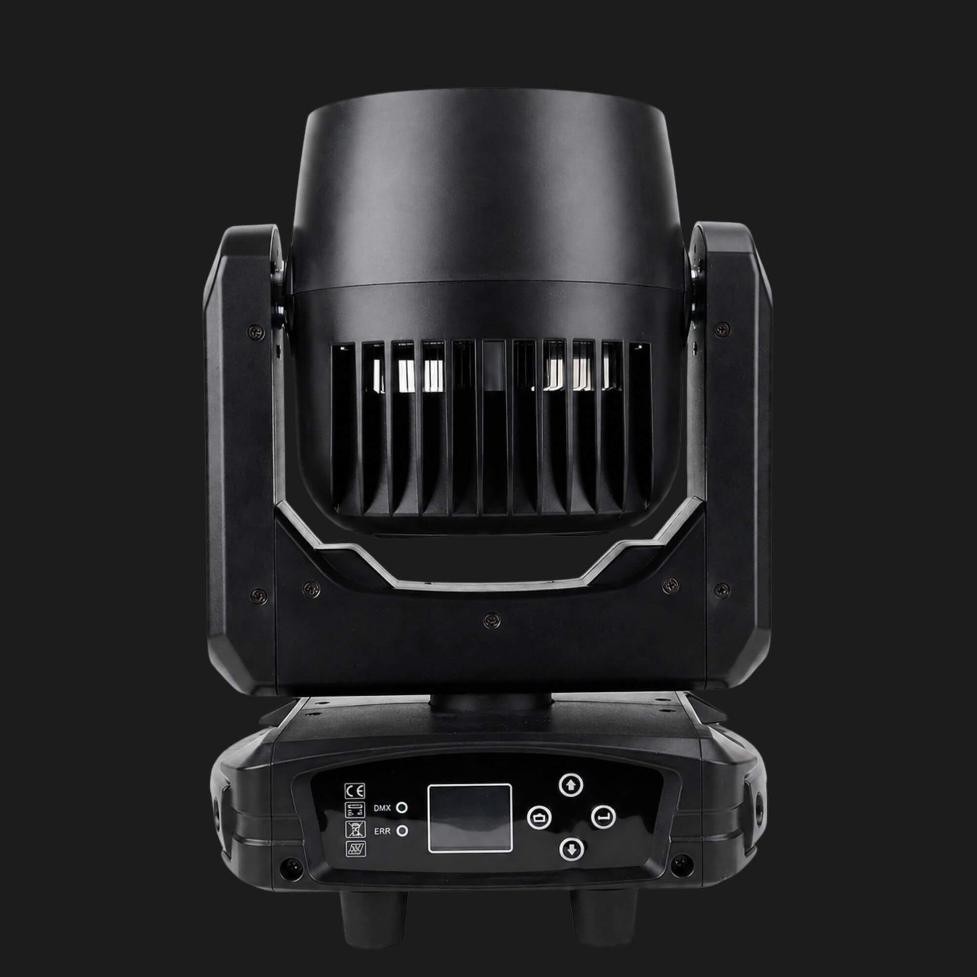 M25 moving head rear housing and ventilation view
