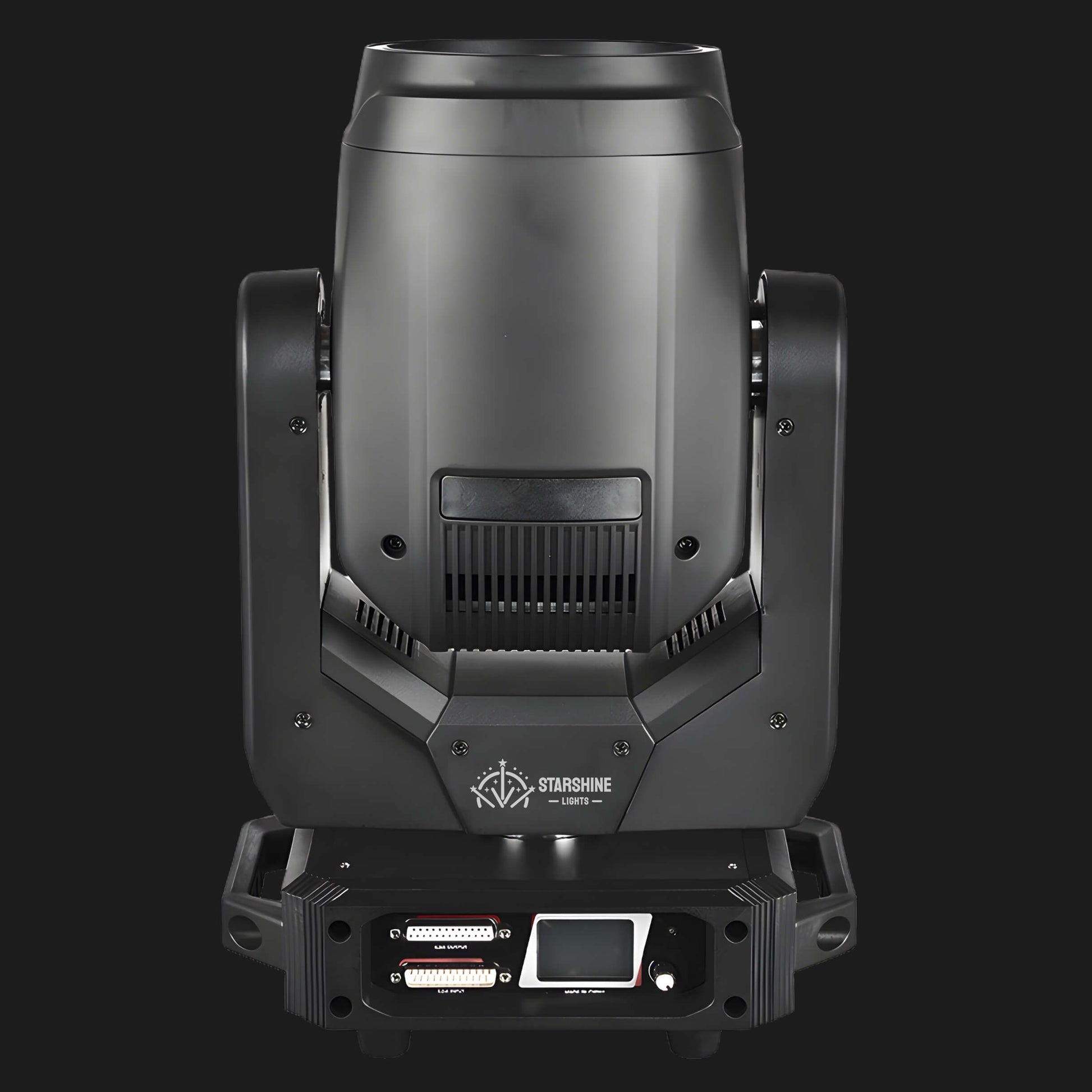 M7 moving head laser lights mounted on stage truss