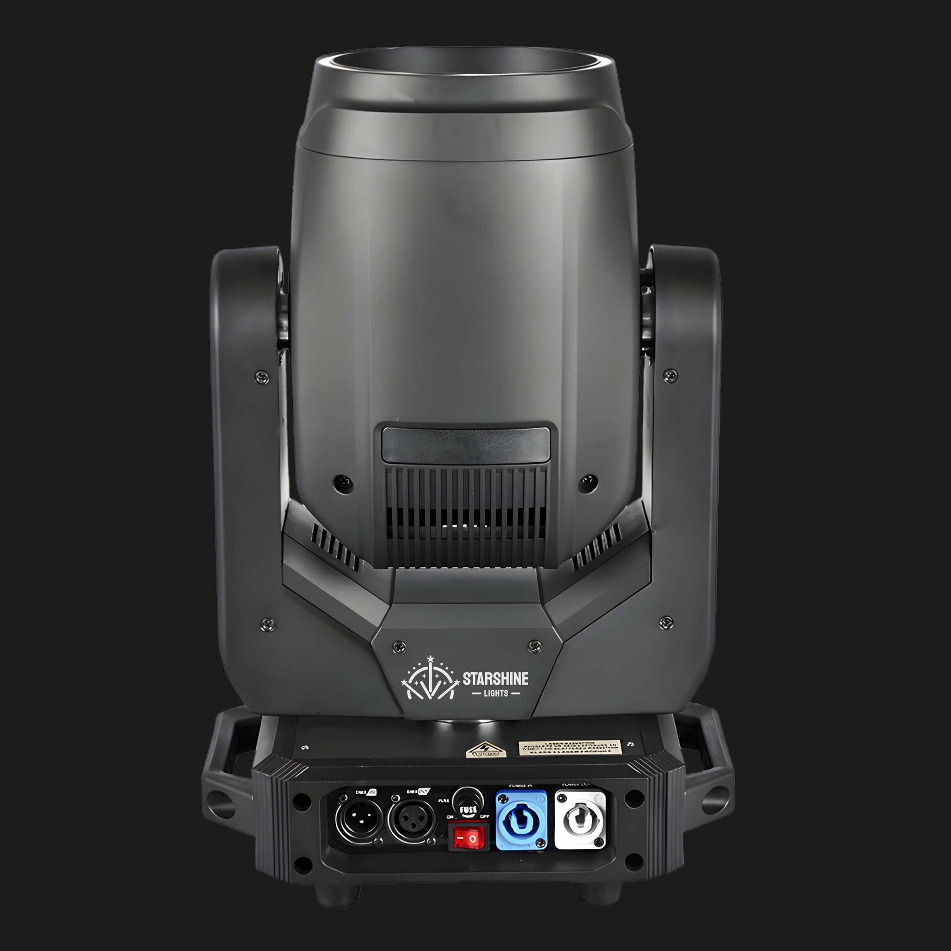 LCD bilingual menu on M7 moving head laser display