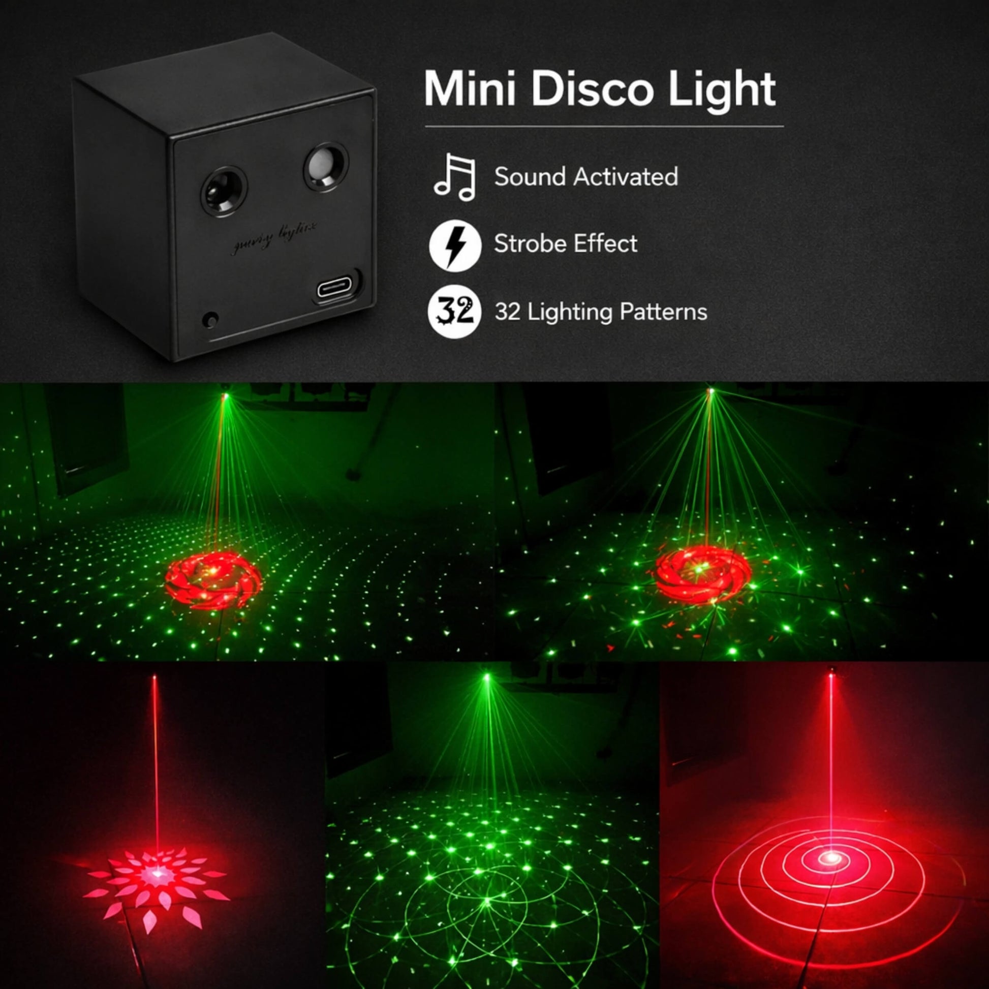 Rave lights vibe setup for bedroom corner