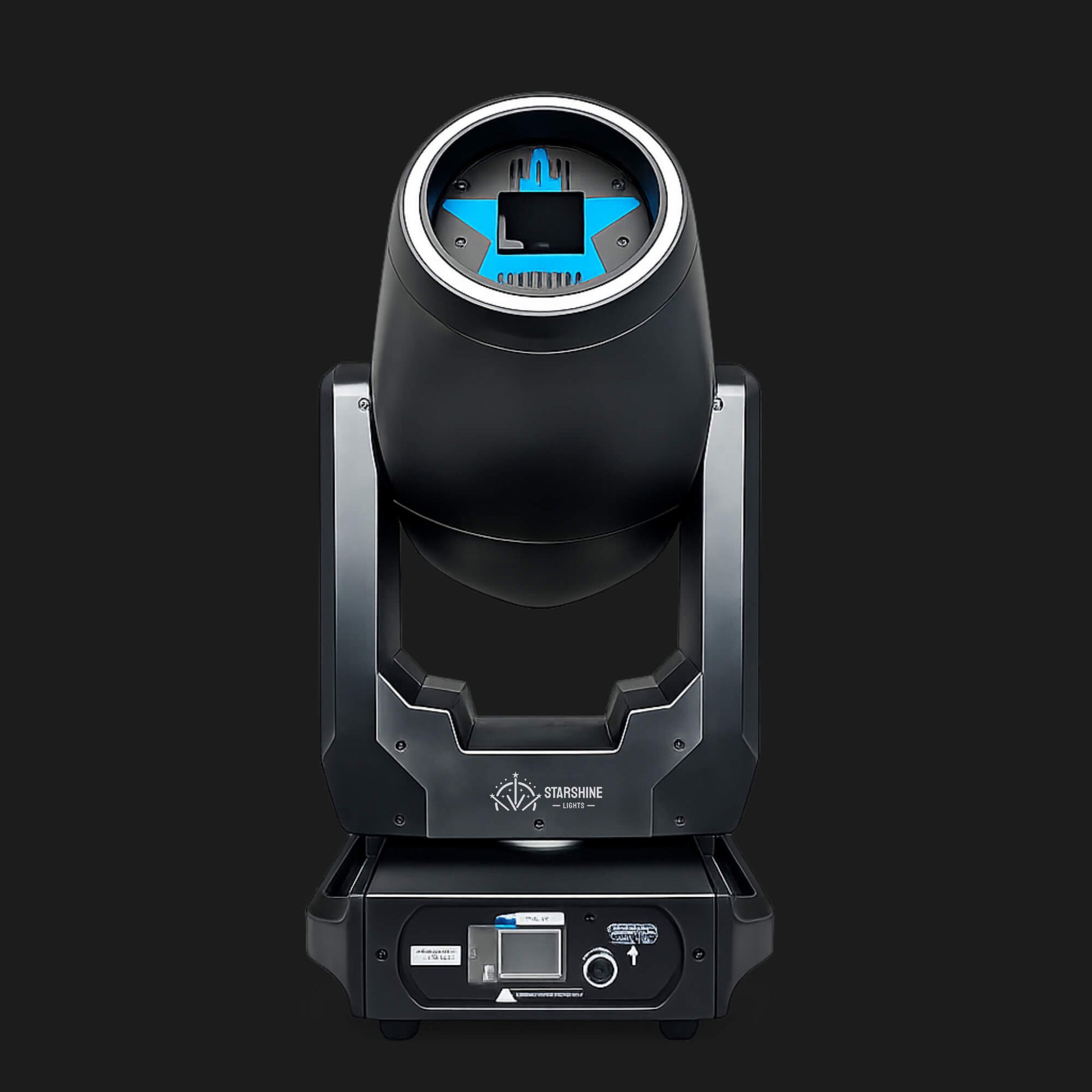 MT8 dual-face RGB moving head laser light with front and rear beams