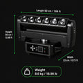N6 infinite pan tilt beam moving head