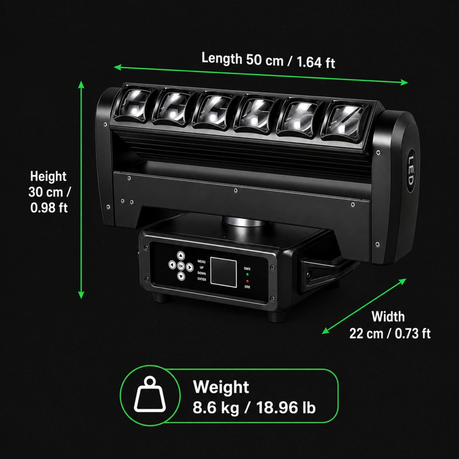 N6 infinite pan tilt beam moving head