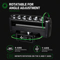 N6 RGBW moving head side view