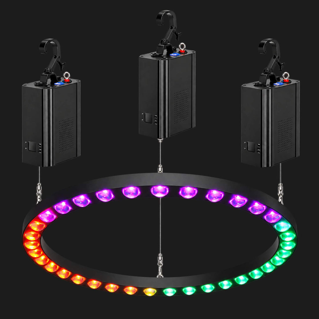 N7 RGBW ring light individual optical modules
