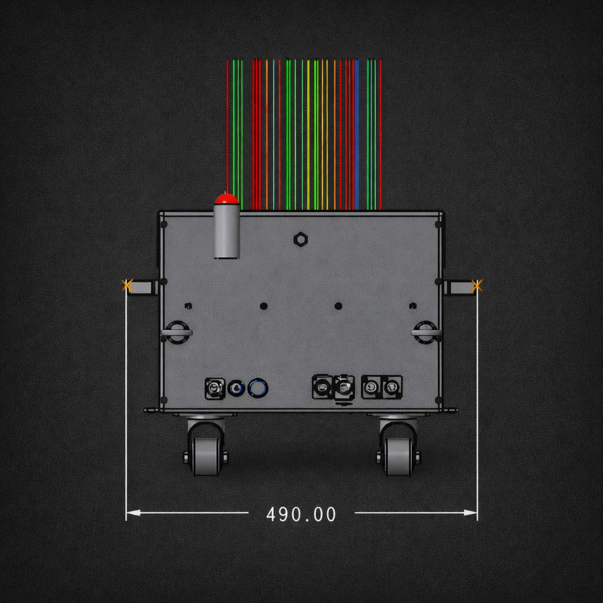 O114 emergency stop control box wiring