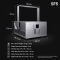 O3 IP65 outdoor laser lights side view