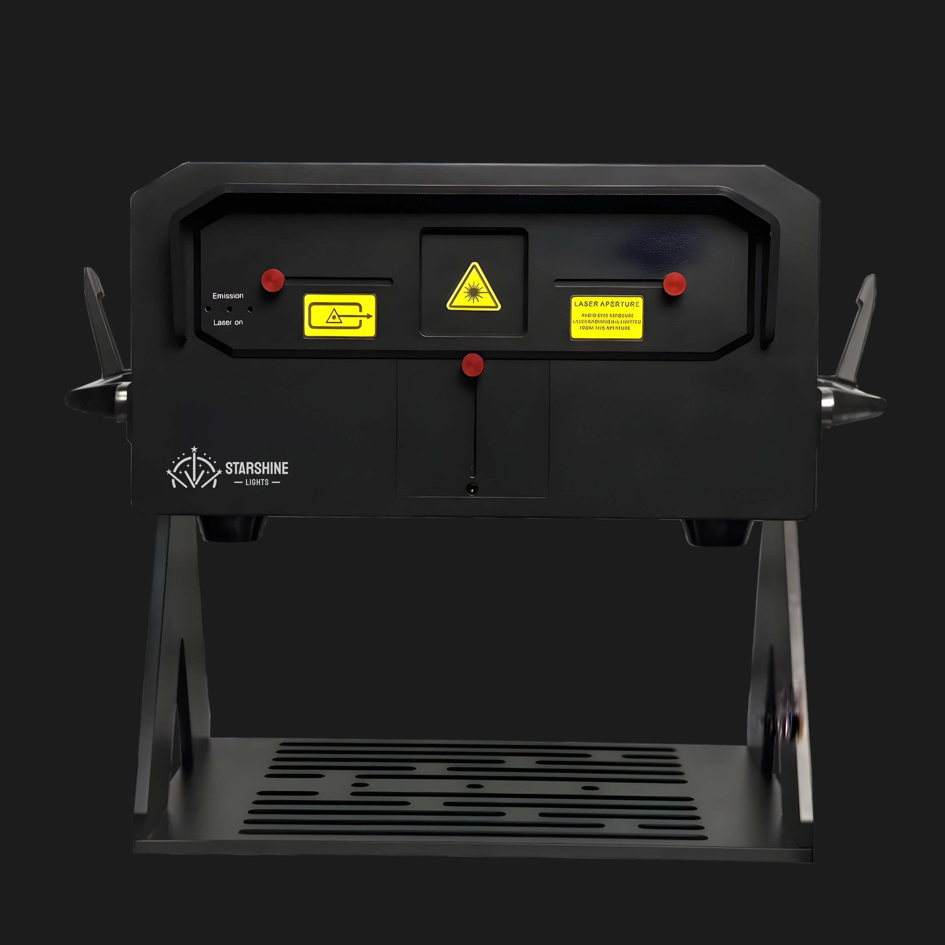 Outdoor laser projector 60W true RGB beams night sky demo