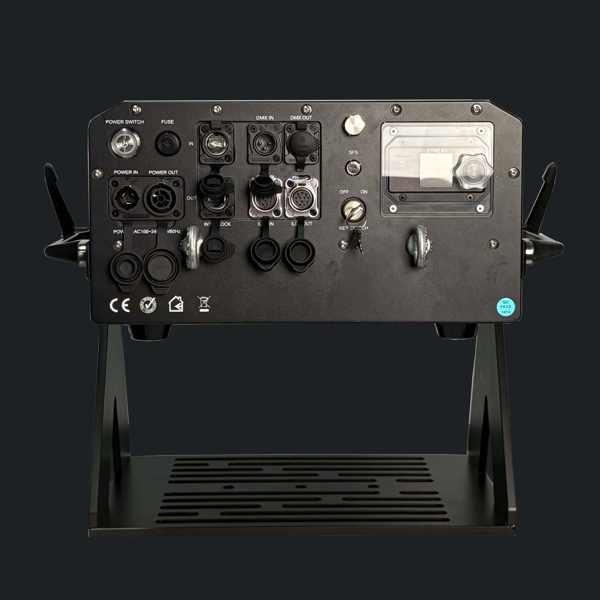 IP65 professional outdoor laser light projector in rain-ready housing