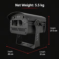 6W RGB firefly laser light for outdoor installations