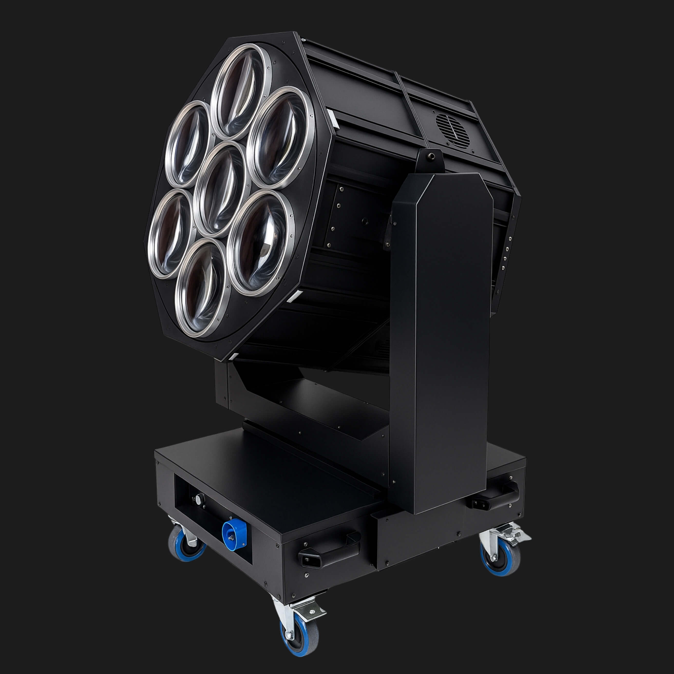 O78 DMX Sky Laser Projector 7000W IP65 for Landmarks