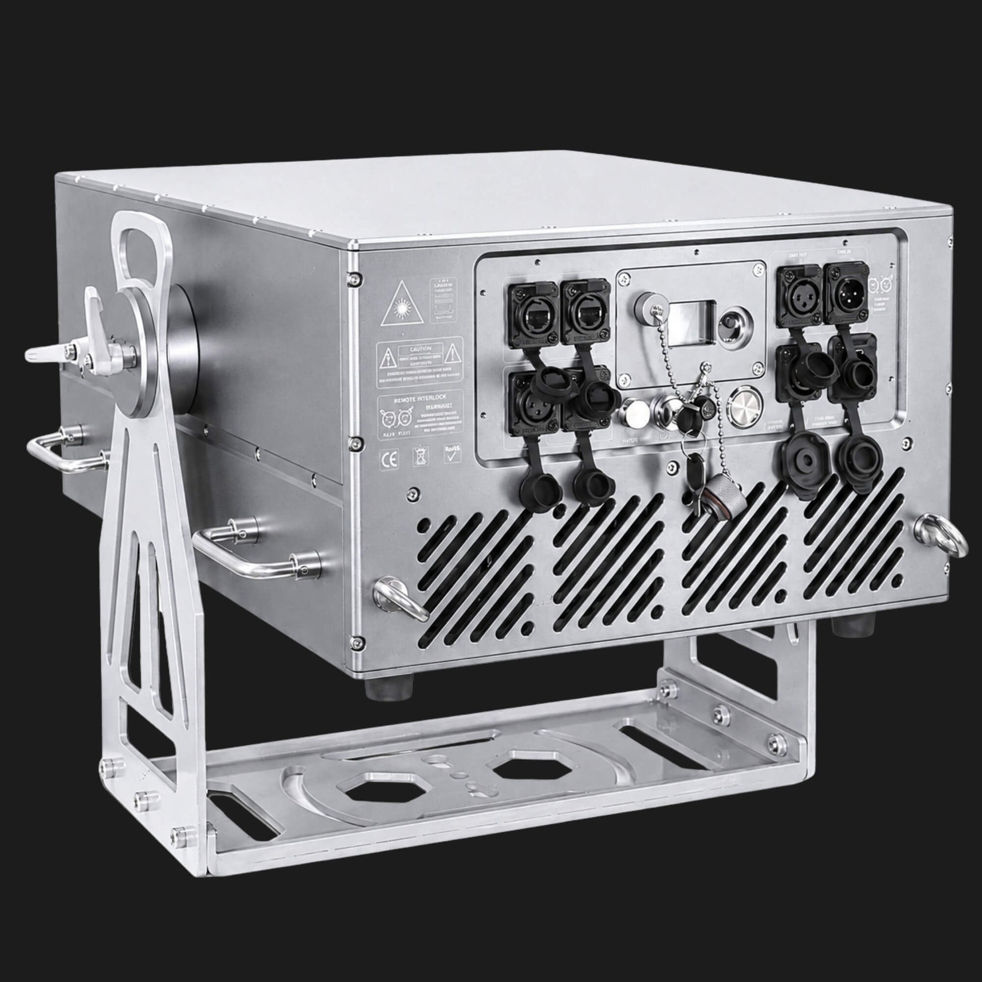 O8 laser light projector with adjustable bracket