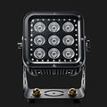LED par light with nine RGBWA UV LEDs