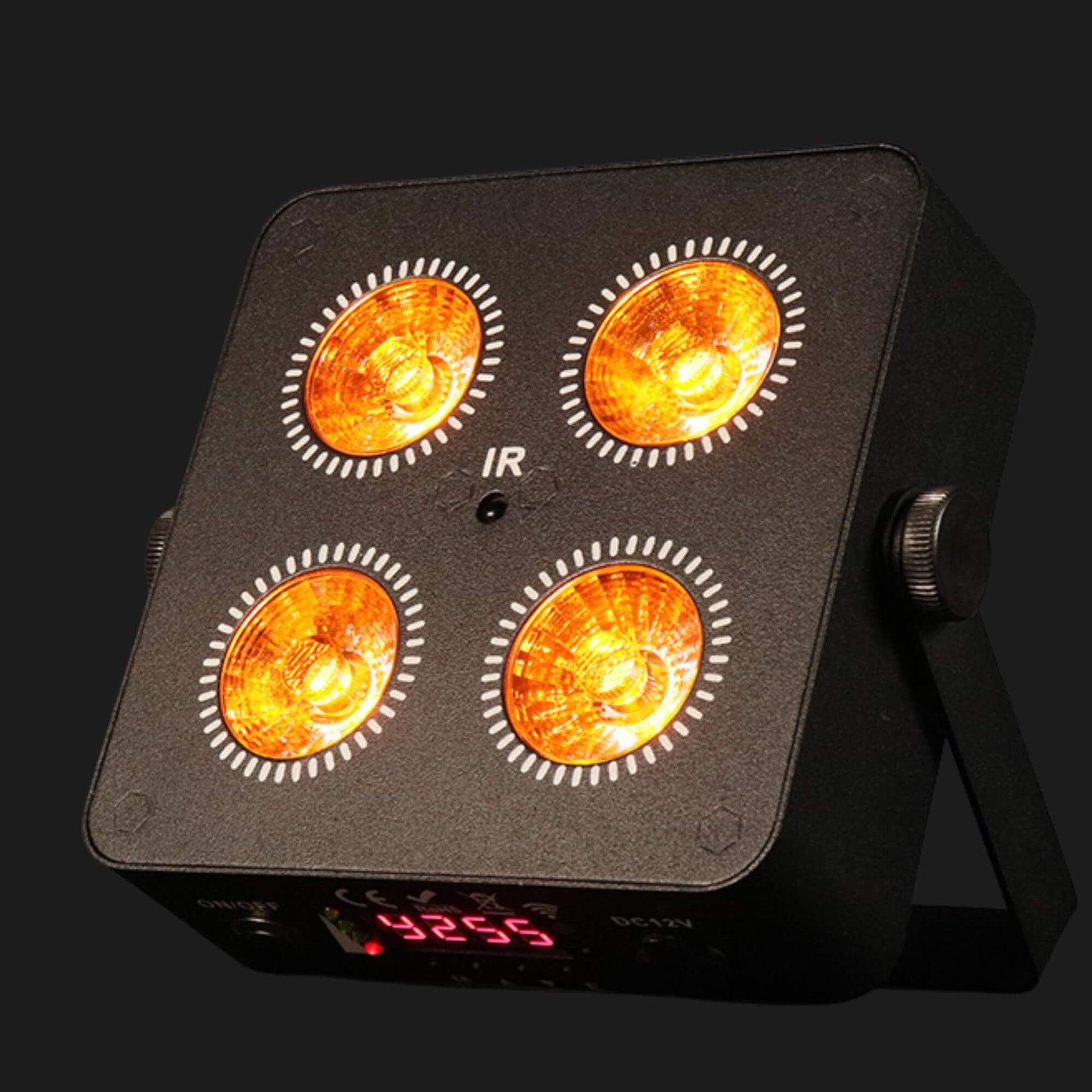 P7 battery par light front view