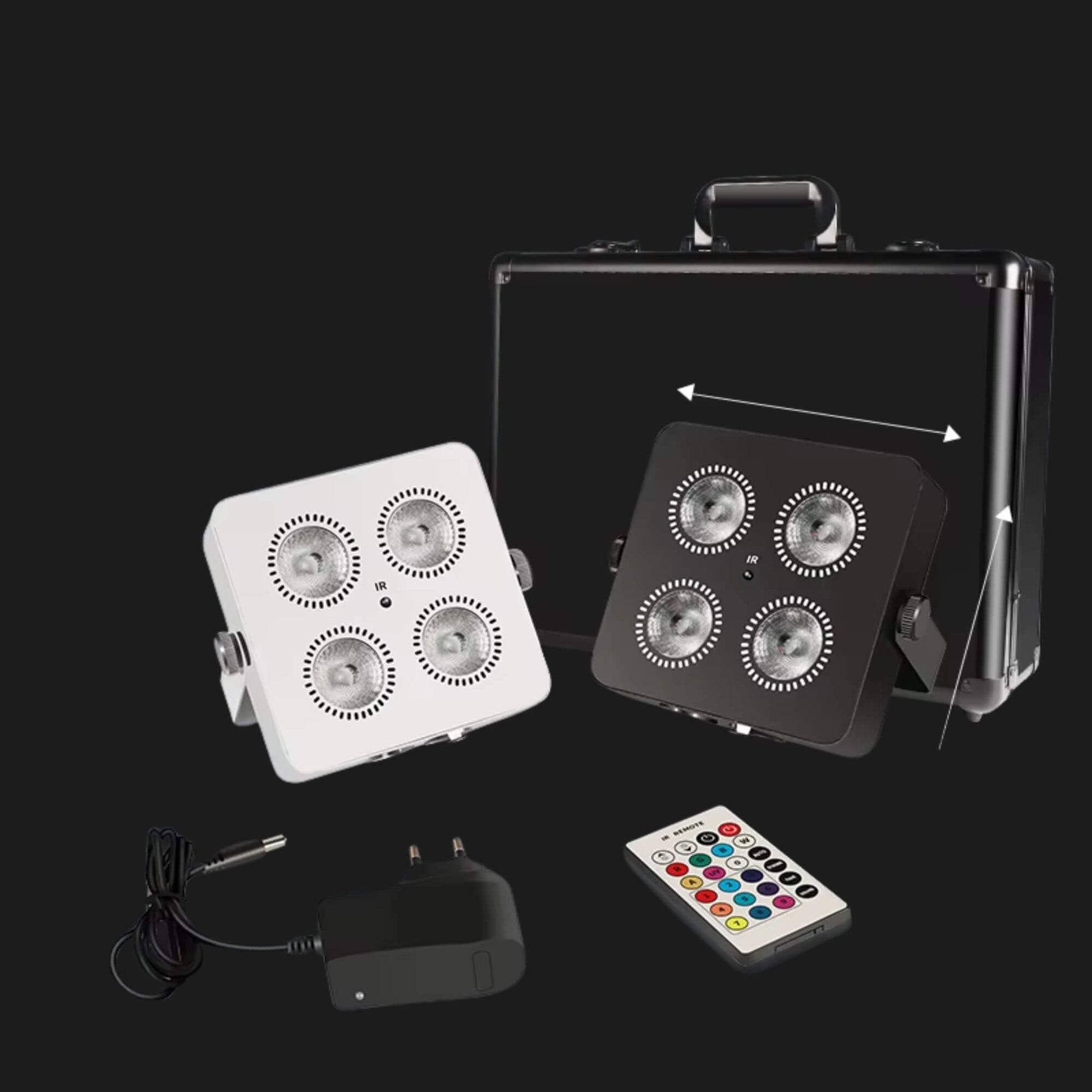 P7 infrared remote control par light