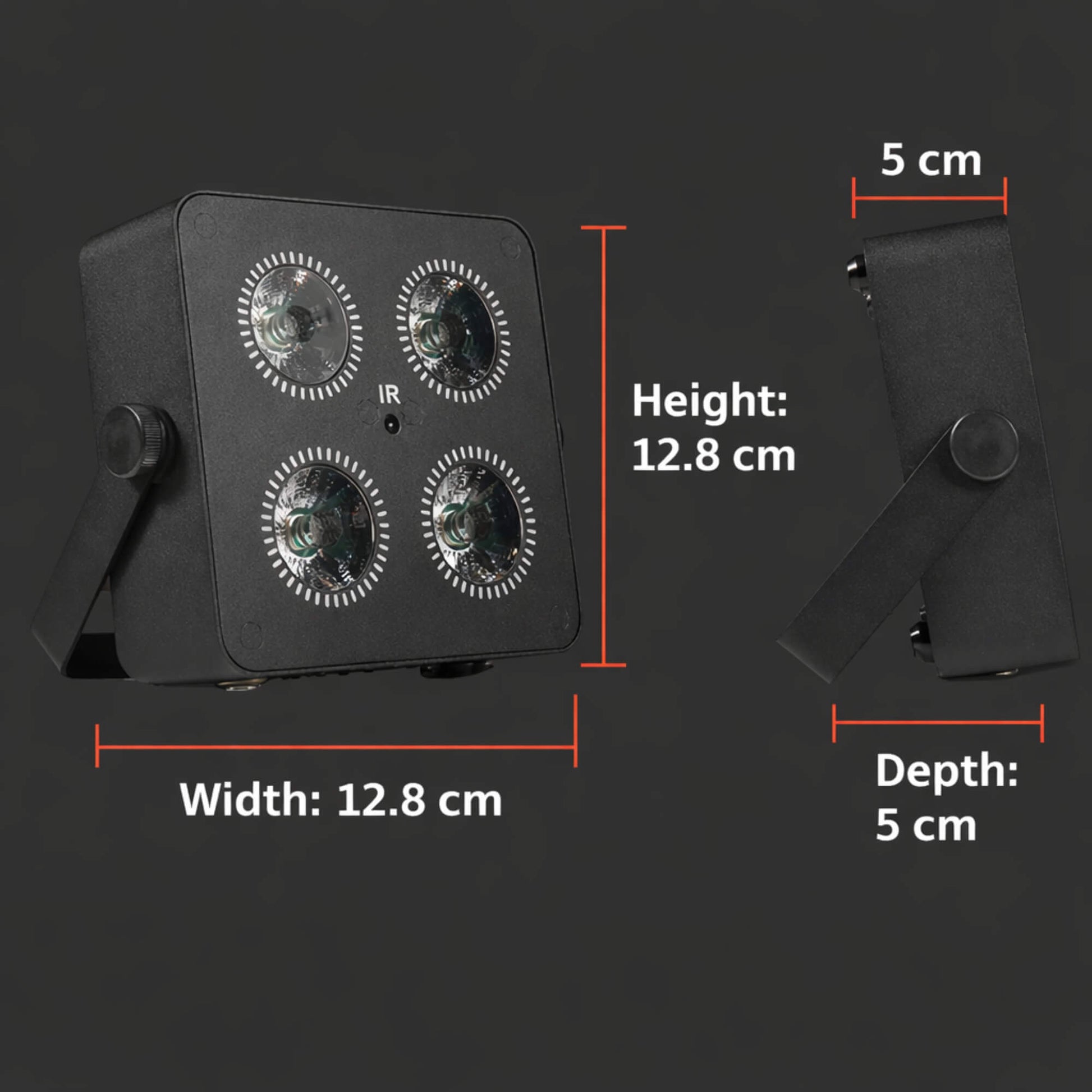 P7 compact DJ par light on floor