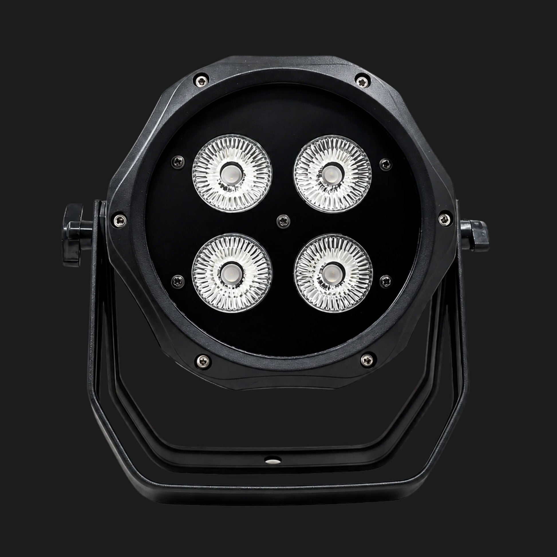 P8 80W RGBWA UV LED par light front view