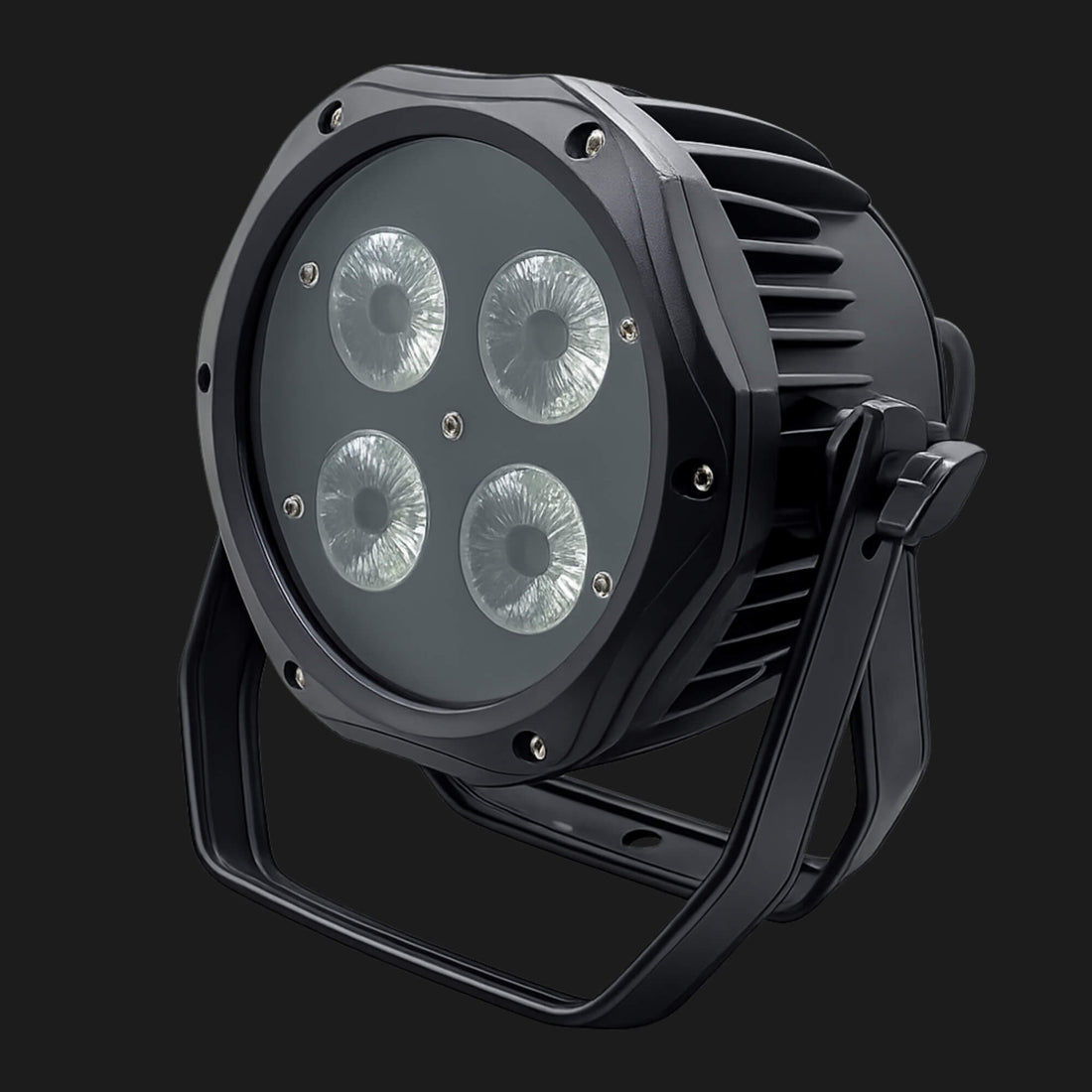 P8 80W RGBWA UV LED par light front view