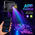 Professional laser show projector with ILDA control