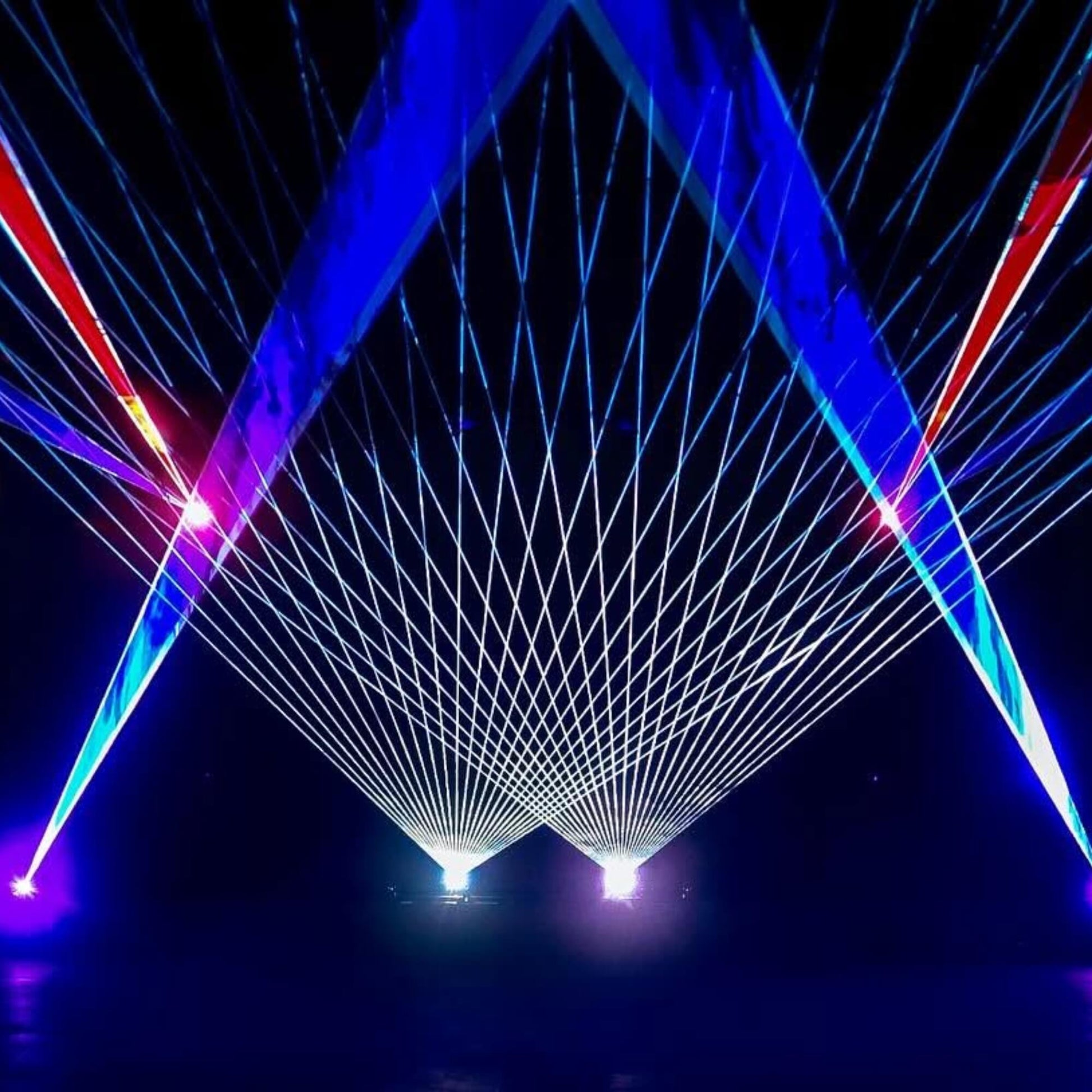 IP54 sealed laser projector for event lighting