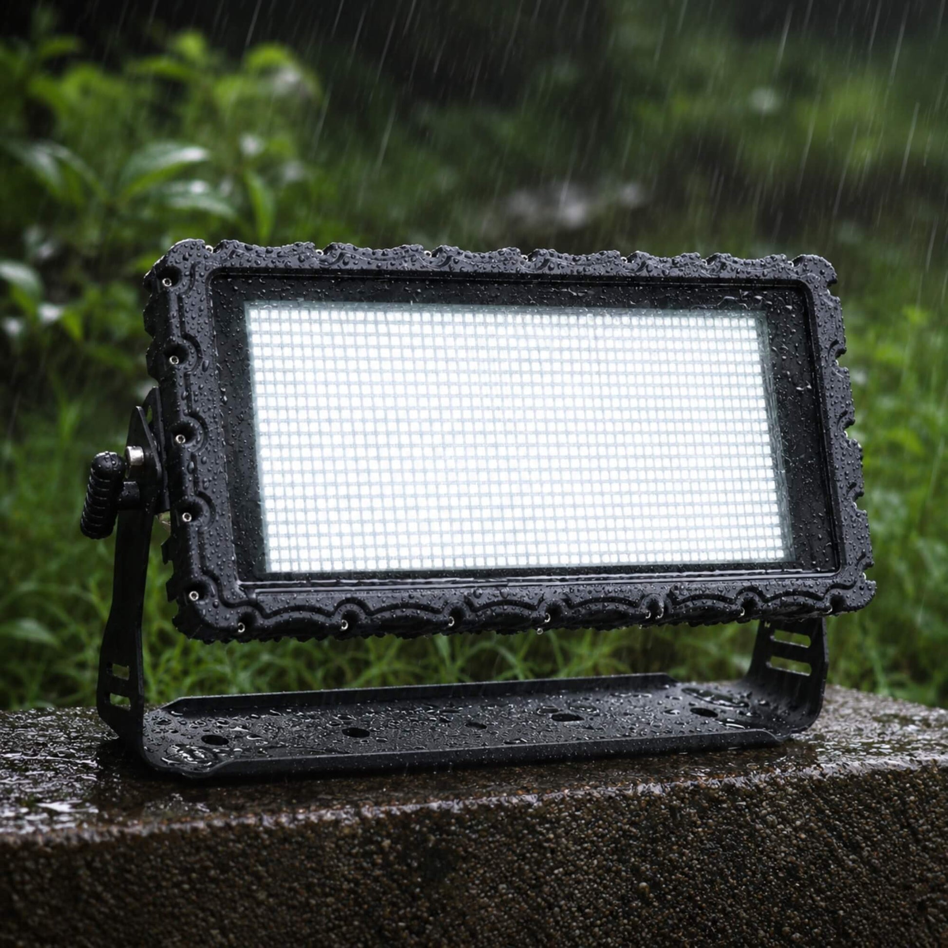 R5 400W IP65 strobe light front view