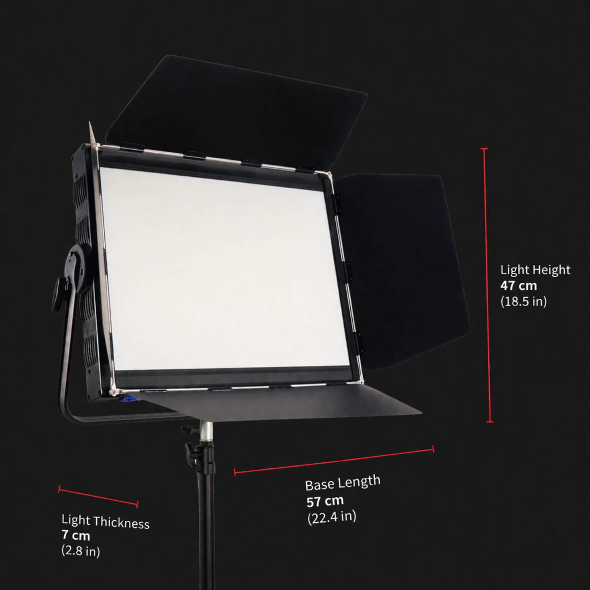 S1 professional panel light for video production