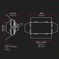 S1 fanless LED panel light detail