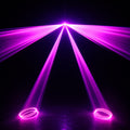 RGB laser beams for DJ stage lighting