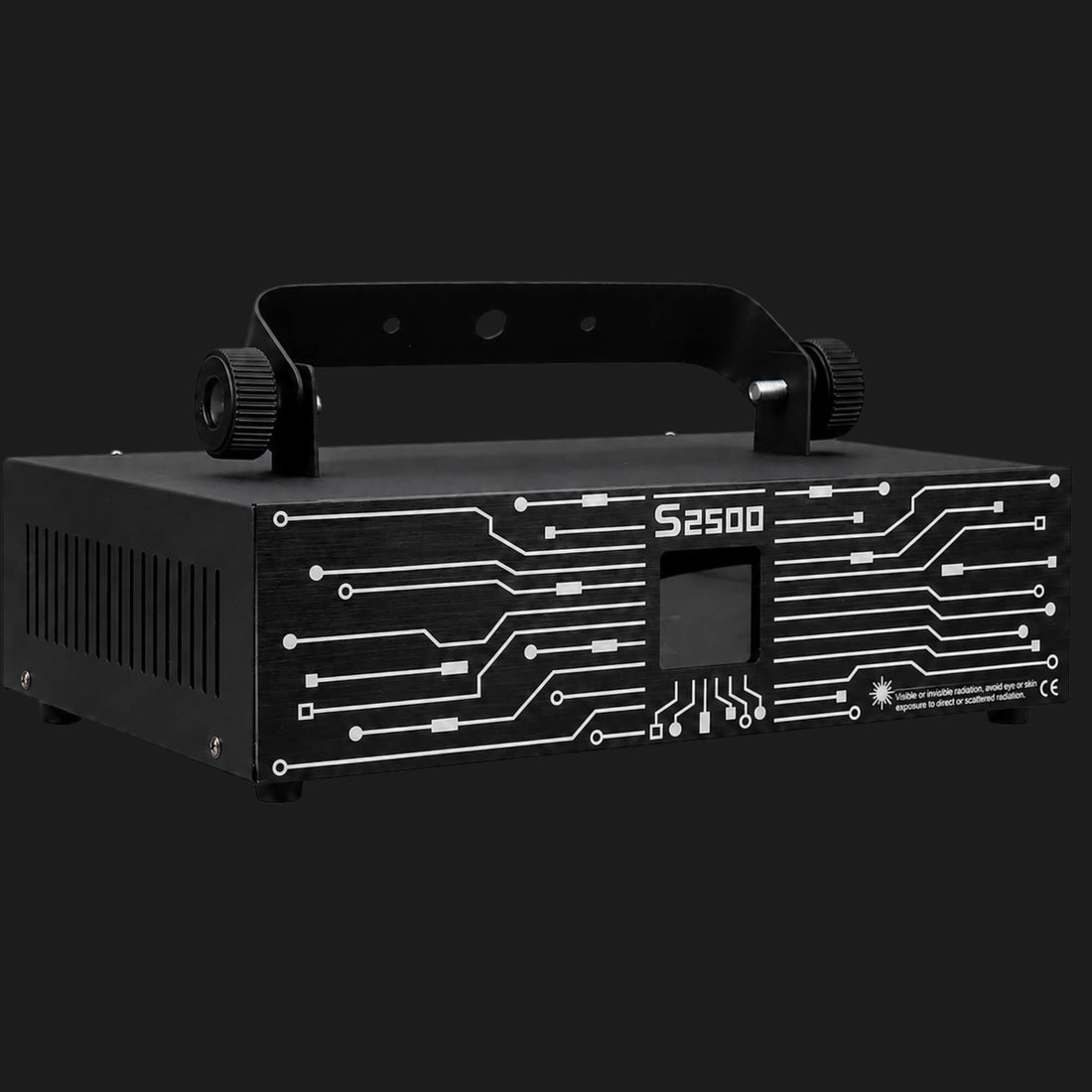 S2500 2.5W RGB DJ laser light front view