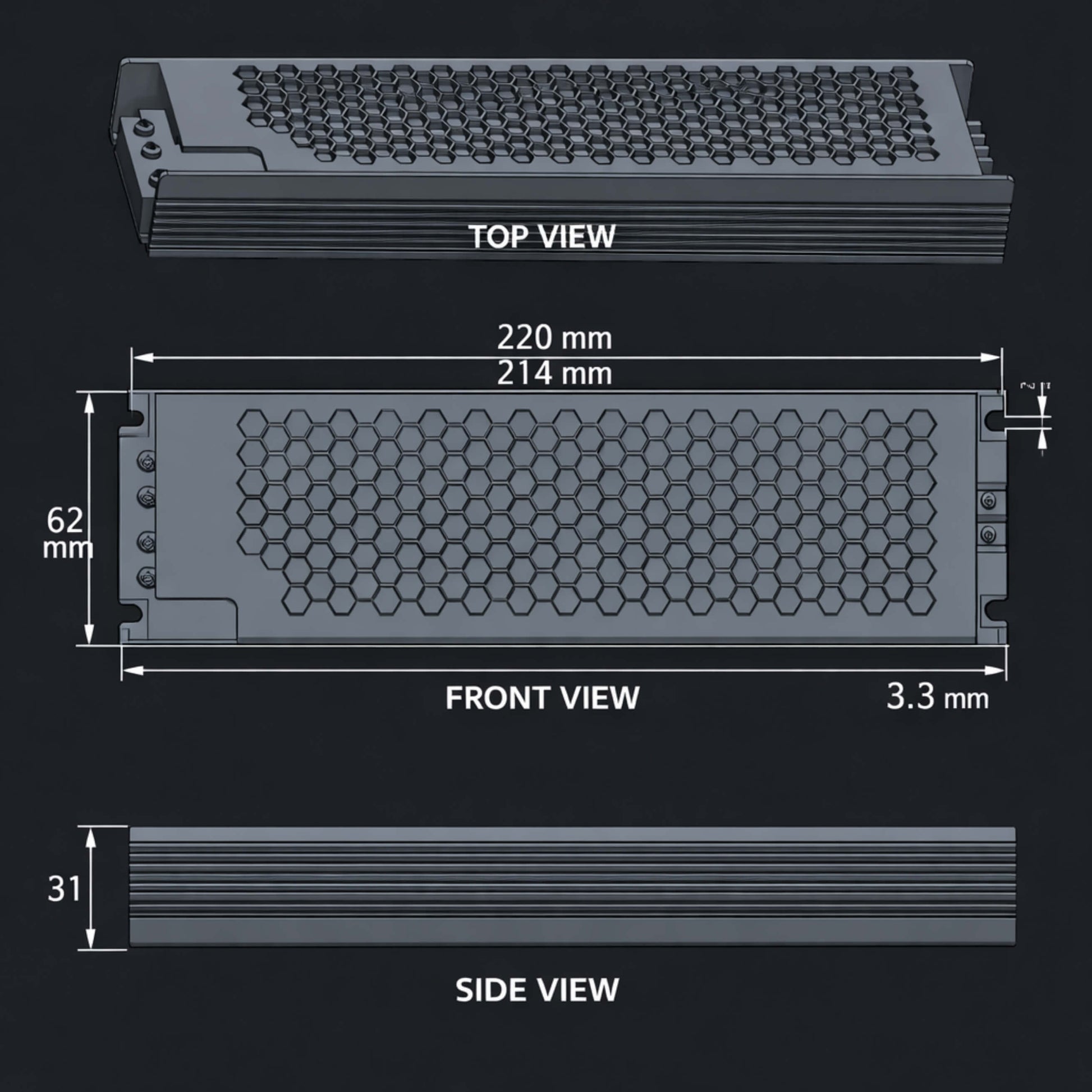 SM20 rgb laser module connector close-up