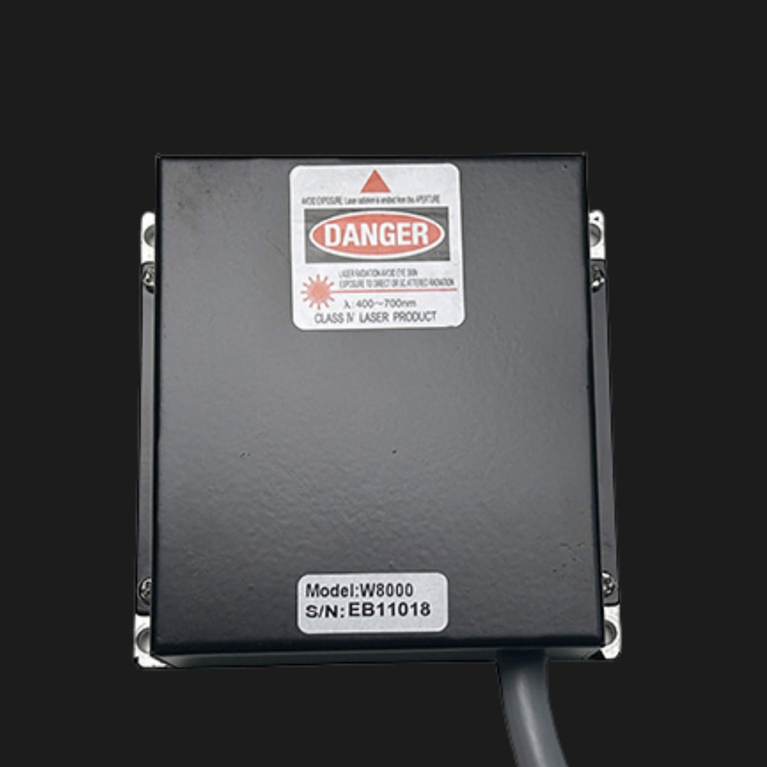 SM8 spot size at 10m 25x22mm projection reference