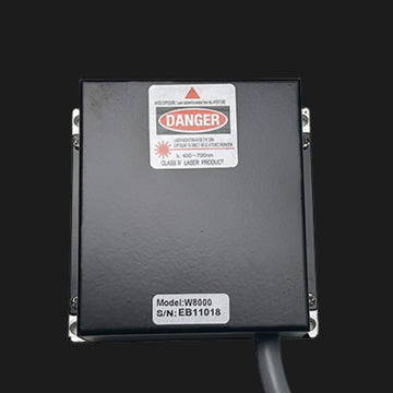 SM8 spot size at 10m 25x22mm projection reference