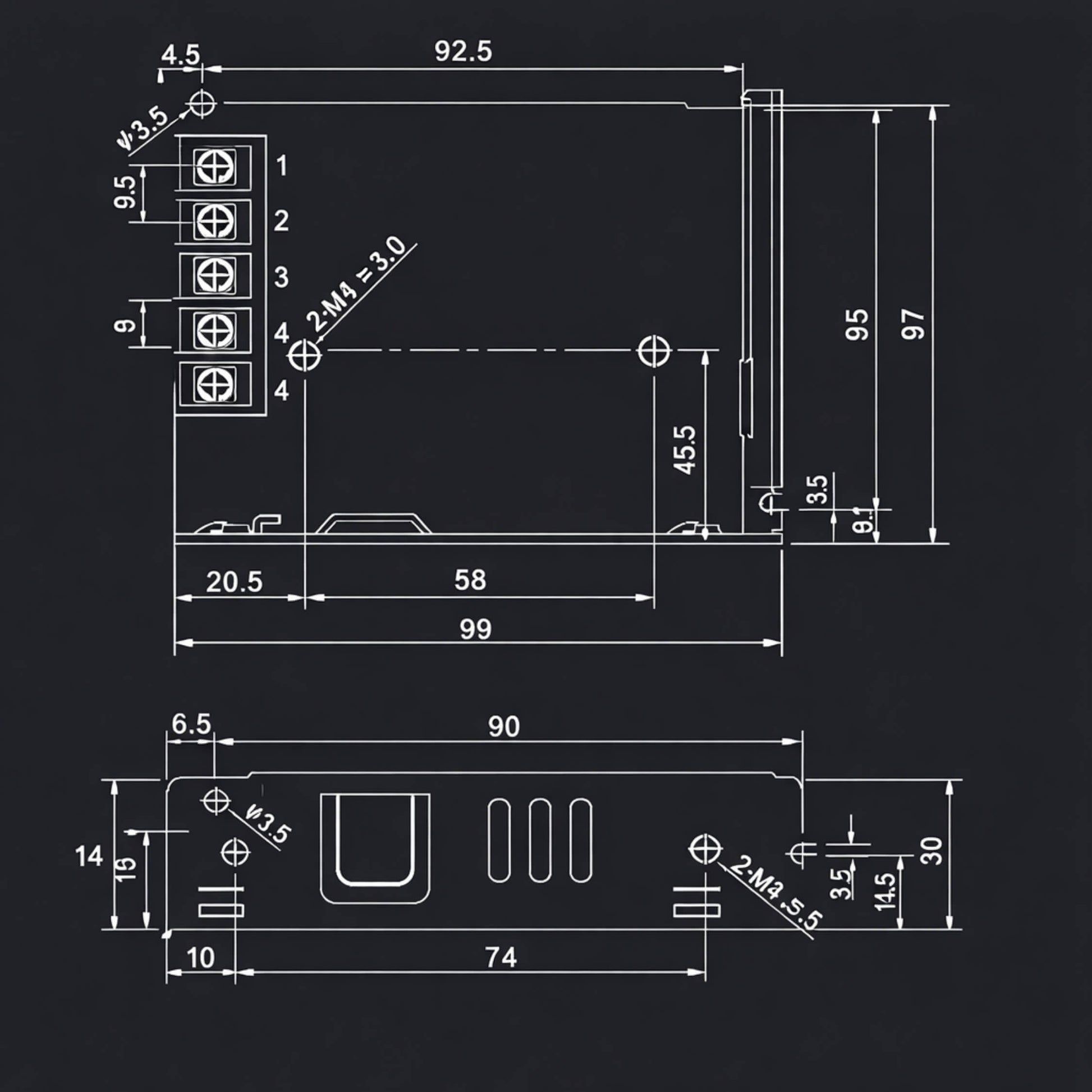 SM8 CW working mode for show laser operation