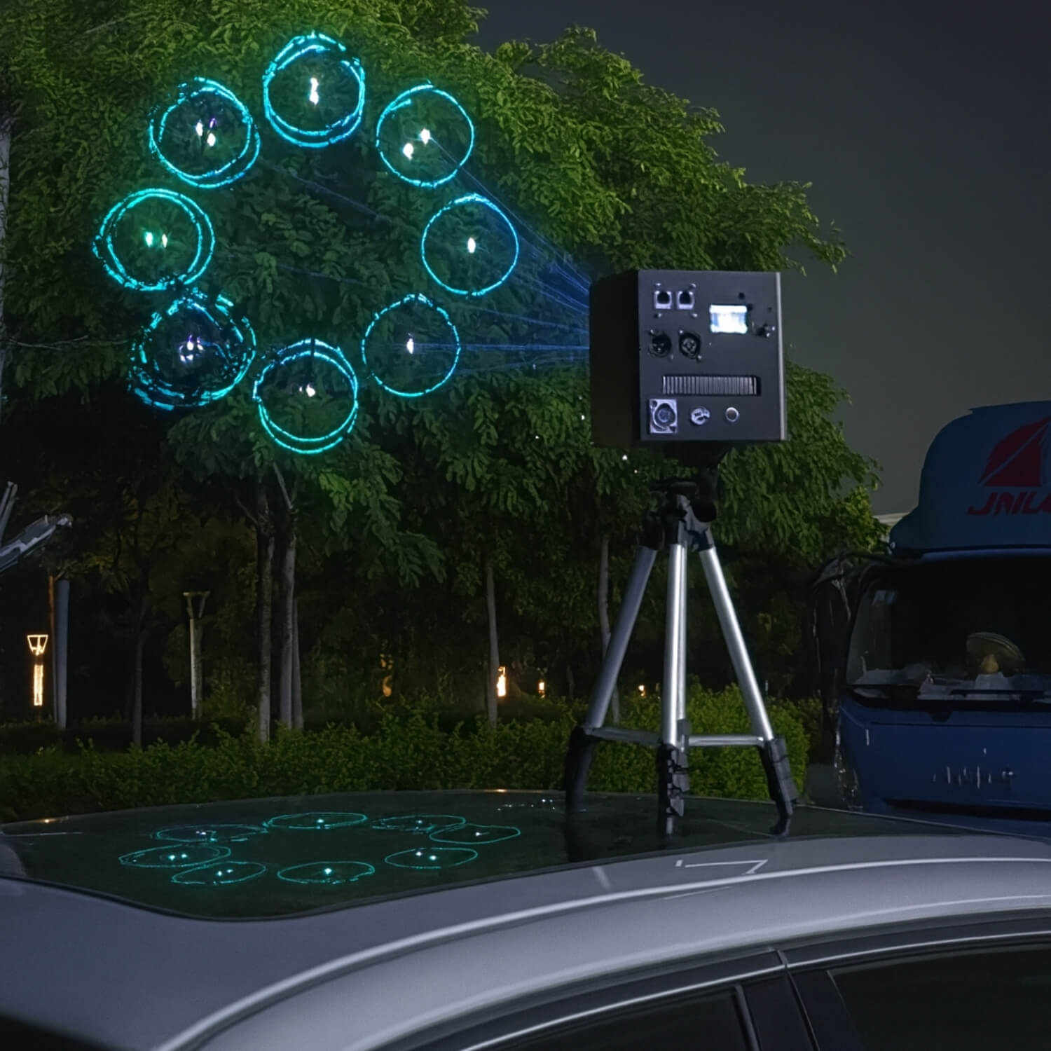 A8 sound-activated mode for party lights and music sync