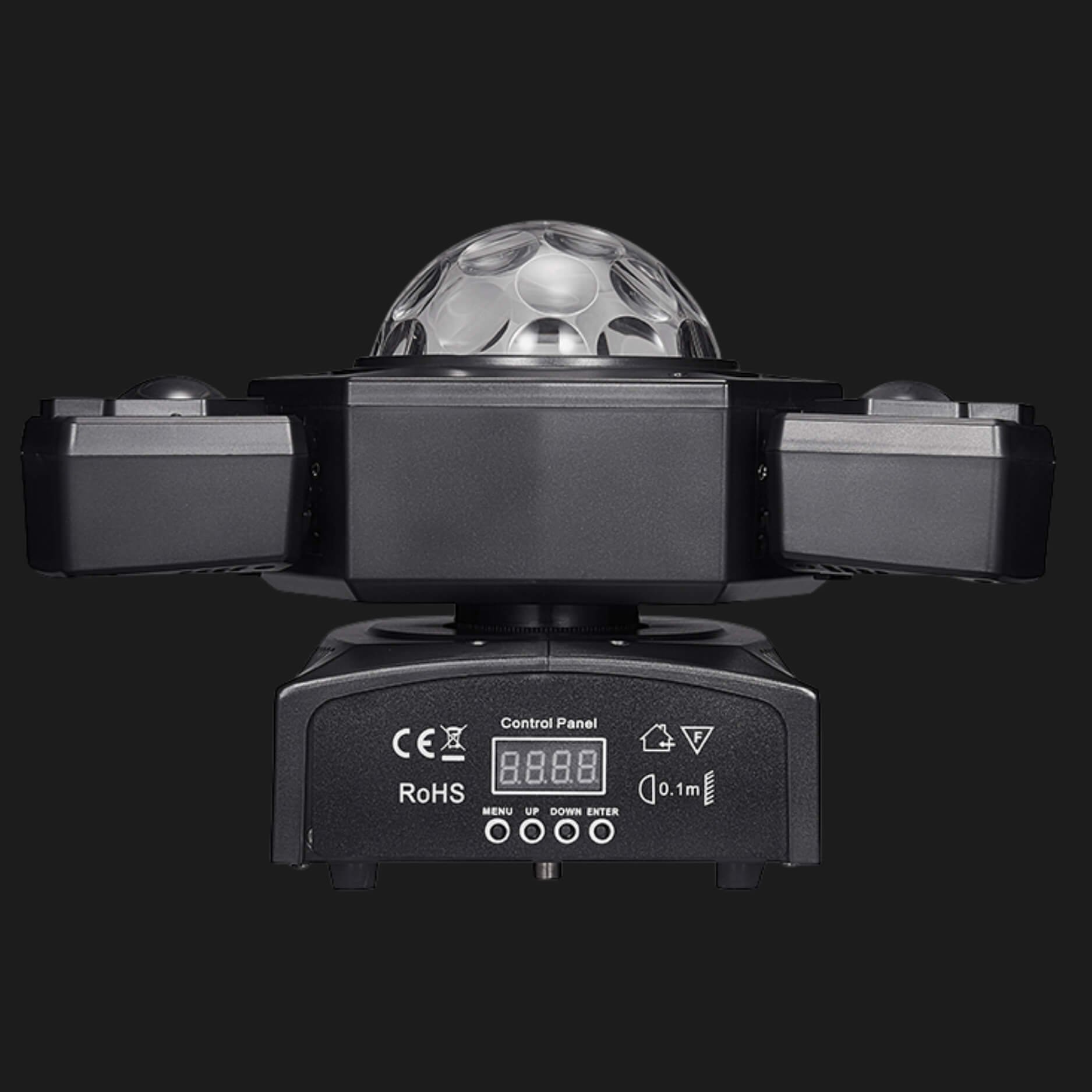 x10 3 arm disco ball laser design