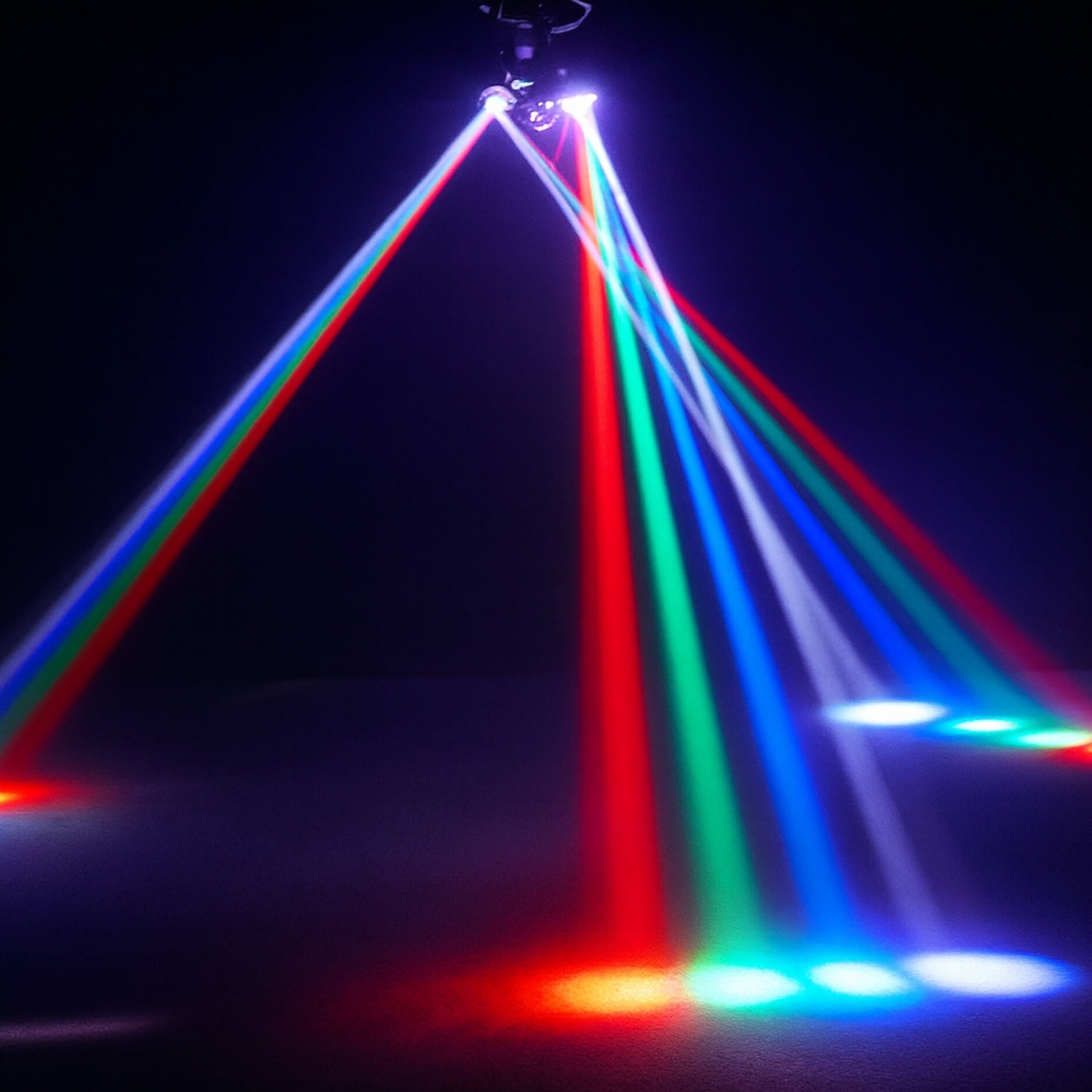 x10 laser party light red green blue colors