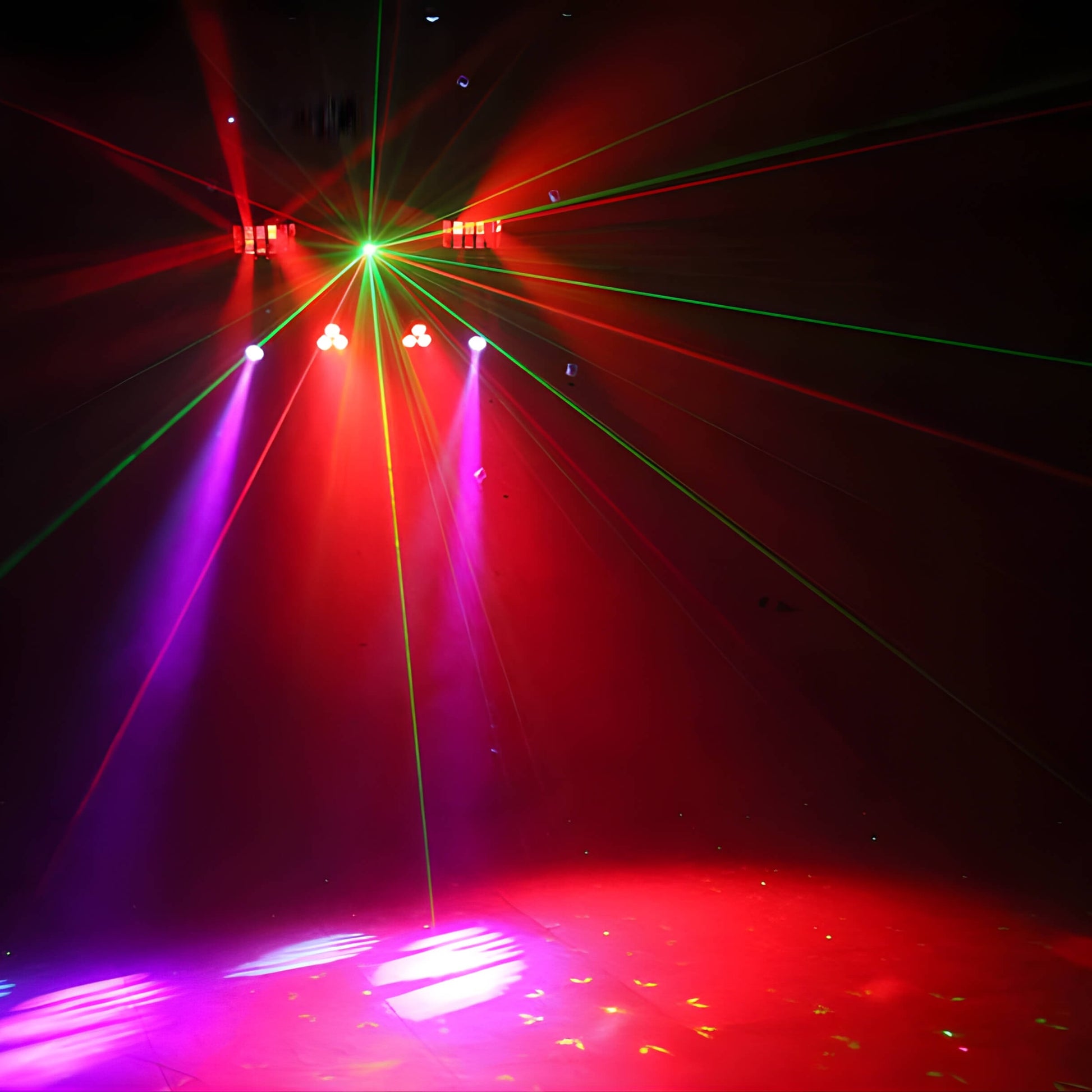 X15 portable gig bar move used as club laser lighting bar