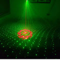 Rave lasers abstract pattern projection