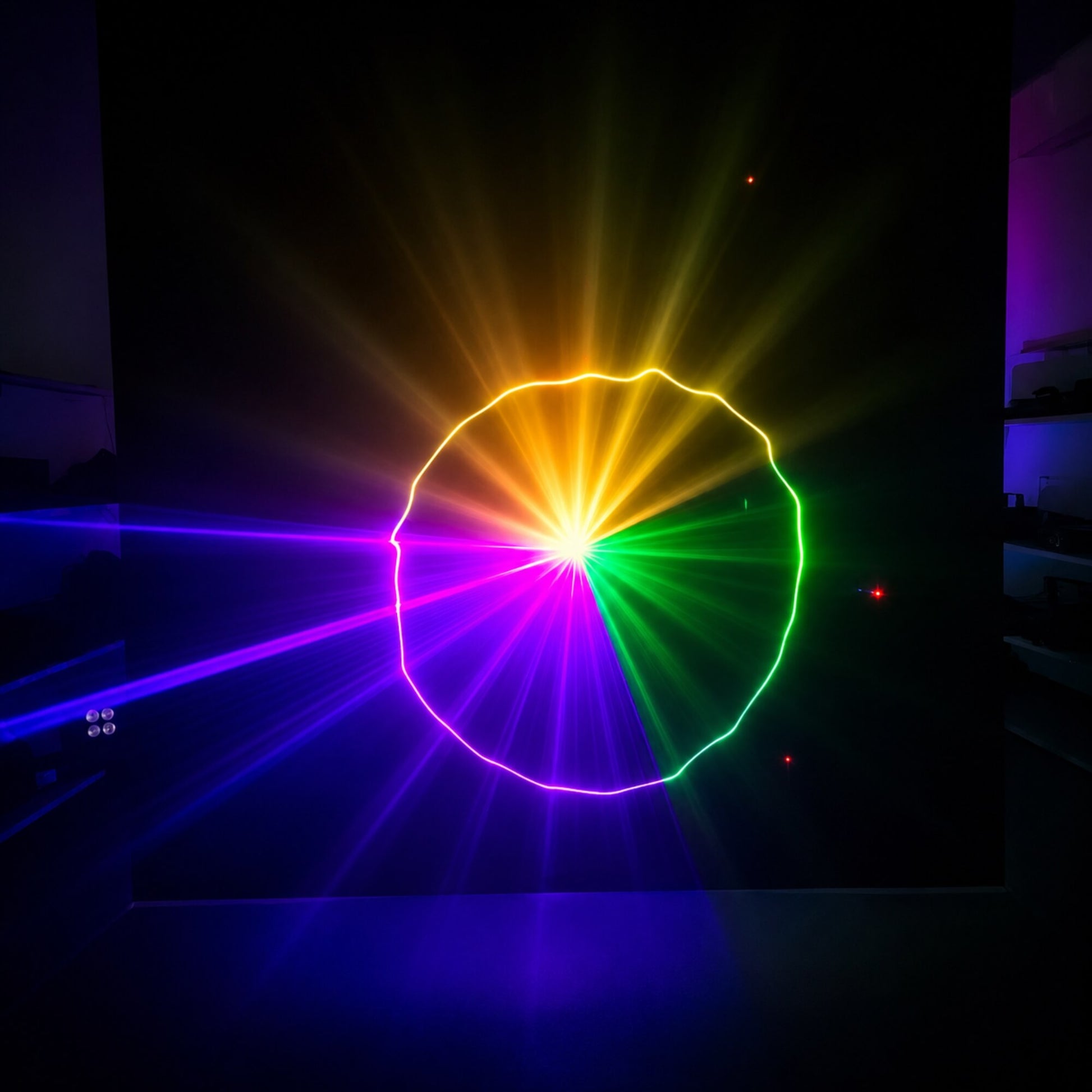 Full-color party light projector for bars clubs and KTV rooms