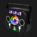 X22 DJ stage lights with RGBW LED and laser effects