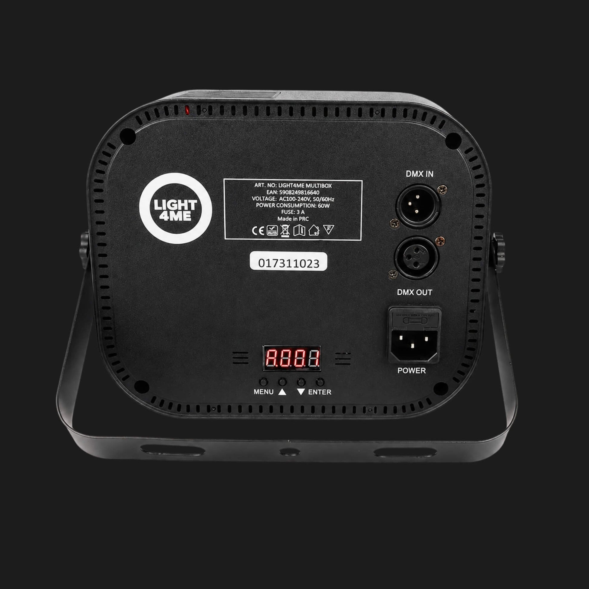 X22 LED stage lights with rotating disco ball effect