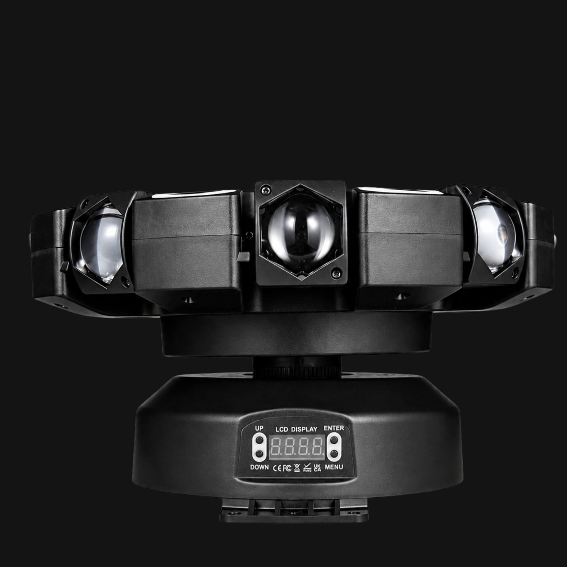 X23 stage light side view with LCD control panel
