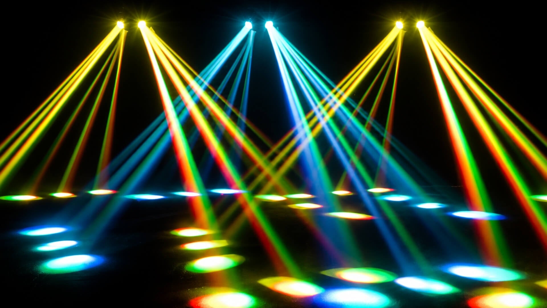 Club laser lights with DMX512 control