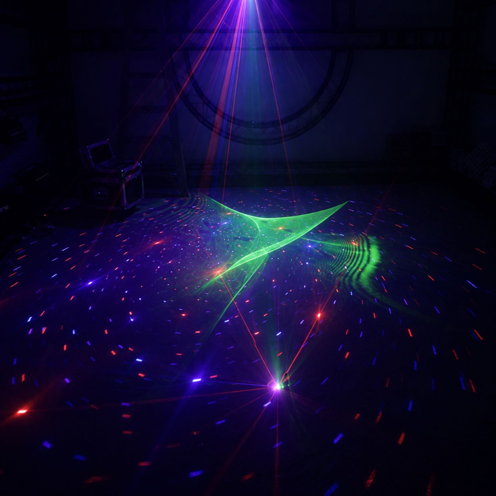 X26 LED party lights with laser effects