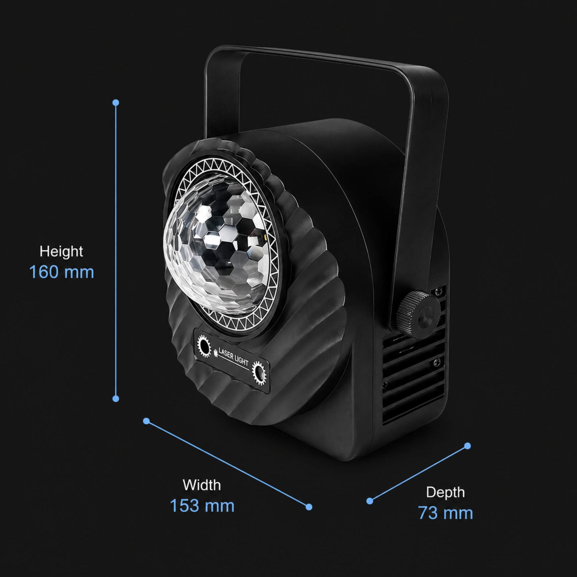X27 club lights with dual-color lasers
