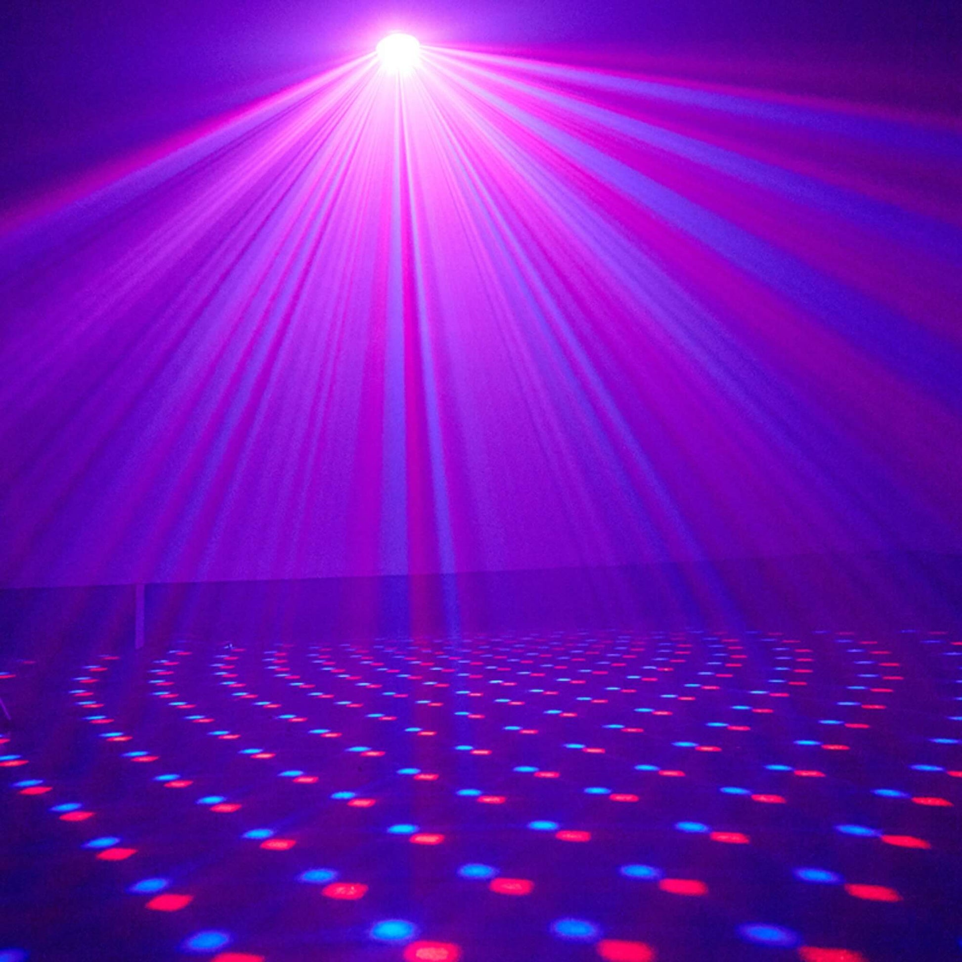 RGBW party lights for dance floors