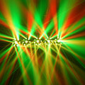 X28 club lighting with RGBW beams