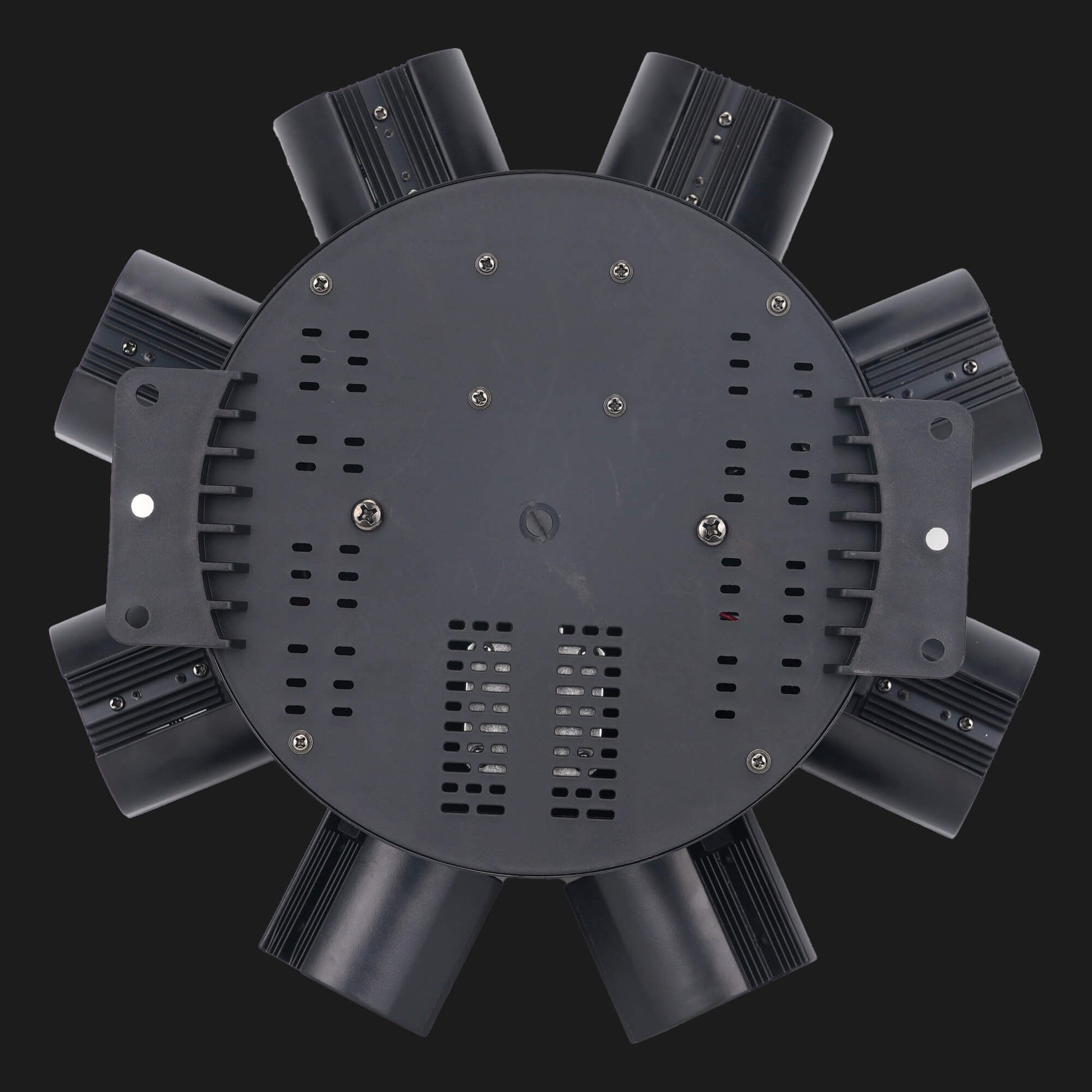 RGBW LED party lights with moving arms