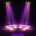 RGBW 10-LED strobe, DMX512 moving head lights