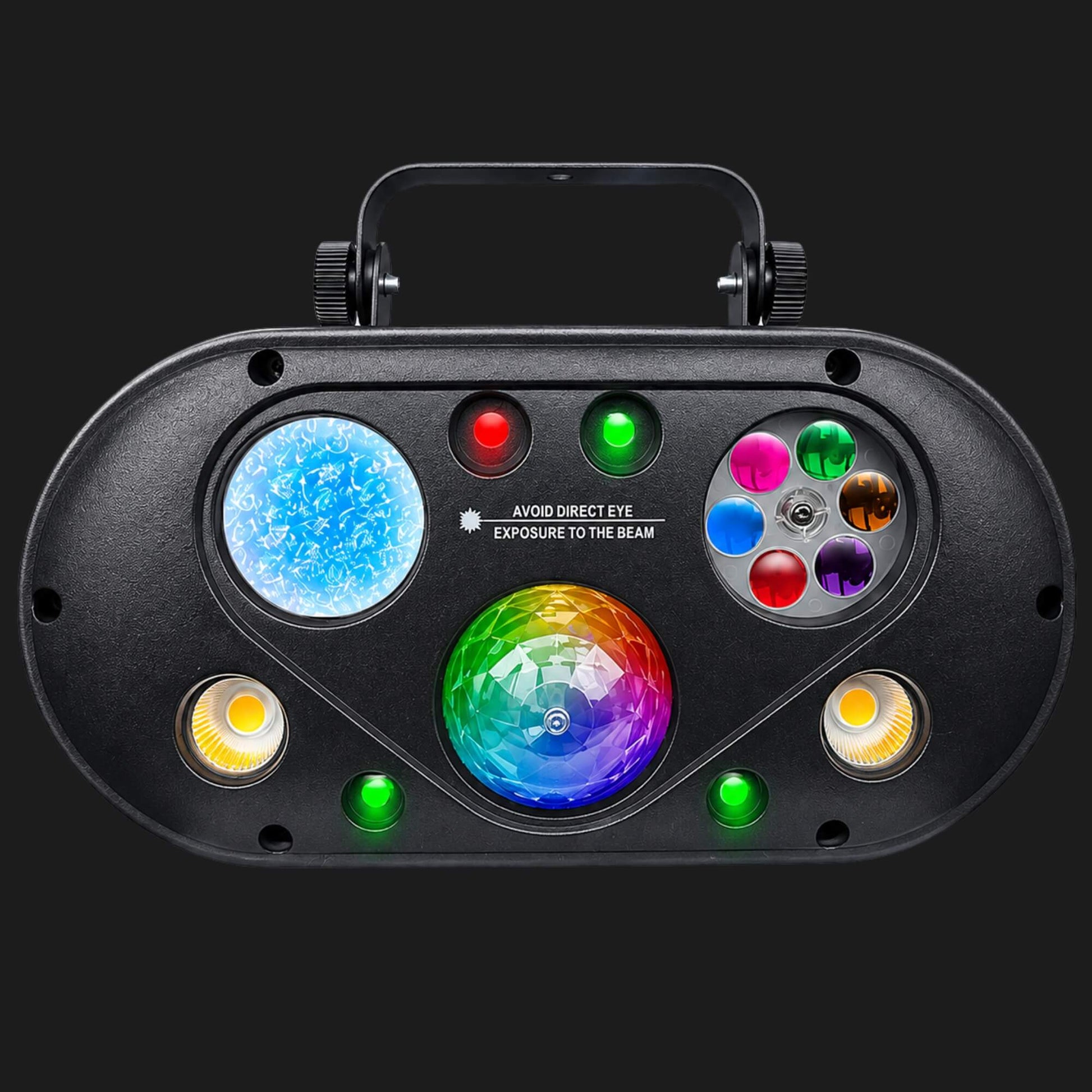 X31 6-in-1 DJ laser light front view
